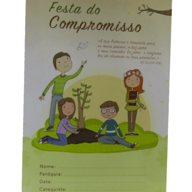 Diploma Festa do Compromisso - Luz e Caminho